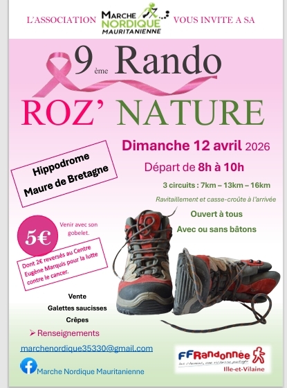 Rando Roz nature du 12 avril 2026