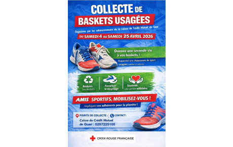 Collecte de baskets !